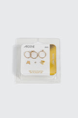 6-Pack 18K Gold Plated Nose Piercings