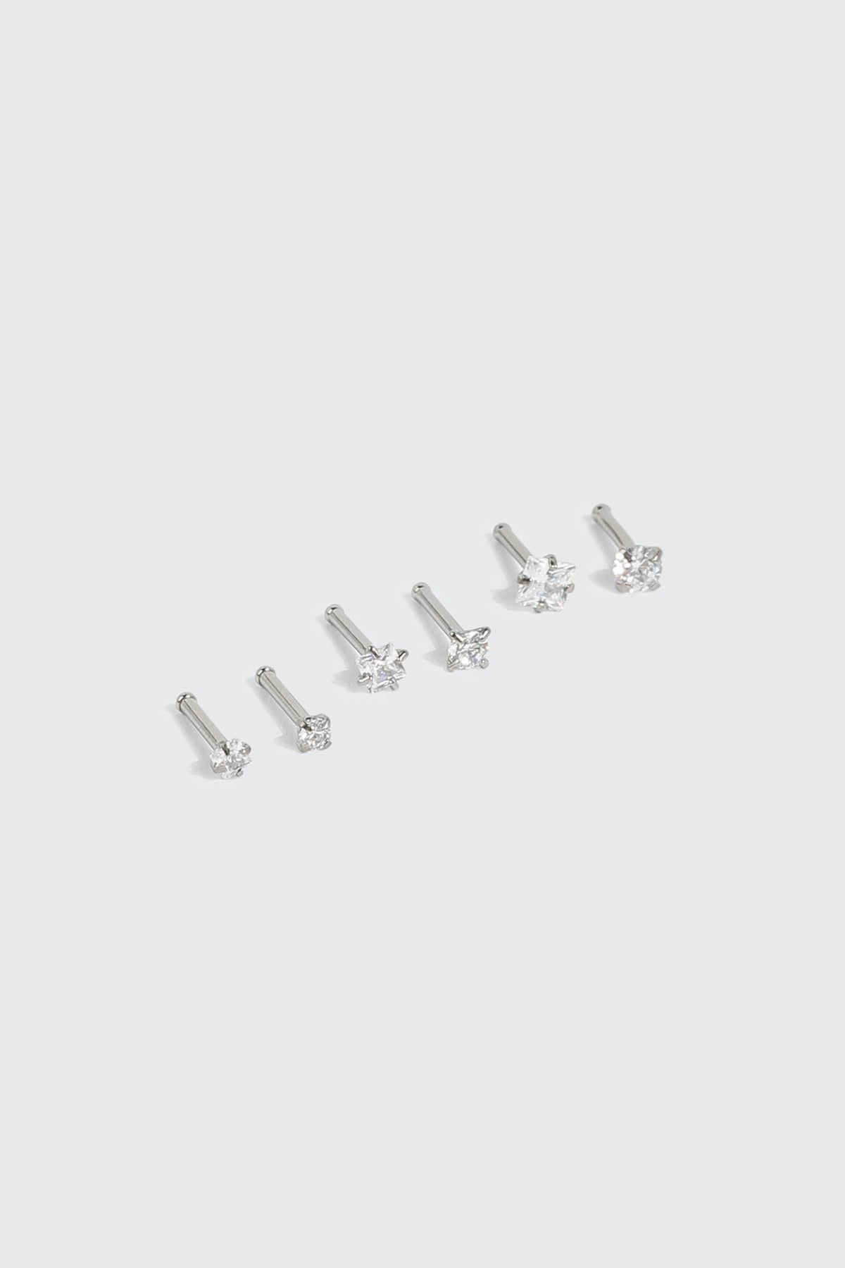 6-Pack Nose Studs