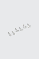 6-Pack Nose Studs