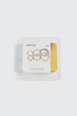 6-Pack 18K Gold Plated Nose Piercings