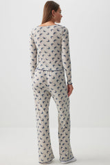 Pointelle Stitch PJ Set