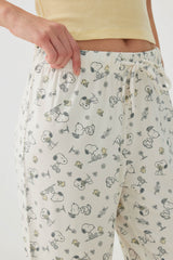 Snoopy Straight Leg PJ Pants