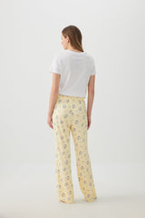 Printed Straight Leg PJ Pants