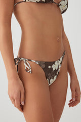 Side Tie Cheeky Bikini Bottom
