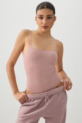 Seamless Bodysuit with Adjustable Straps