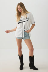 Oversized Mesh Football Shirt