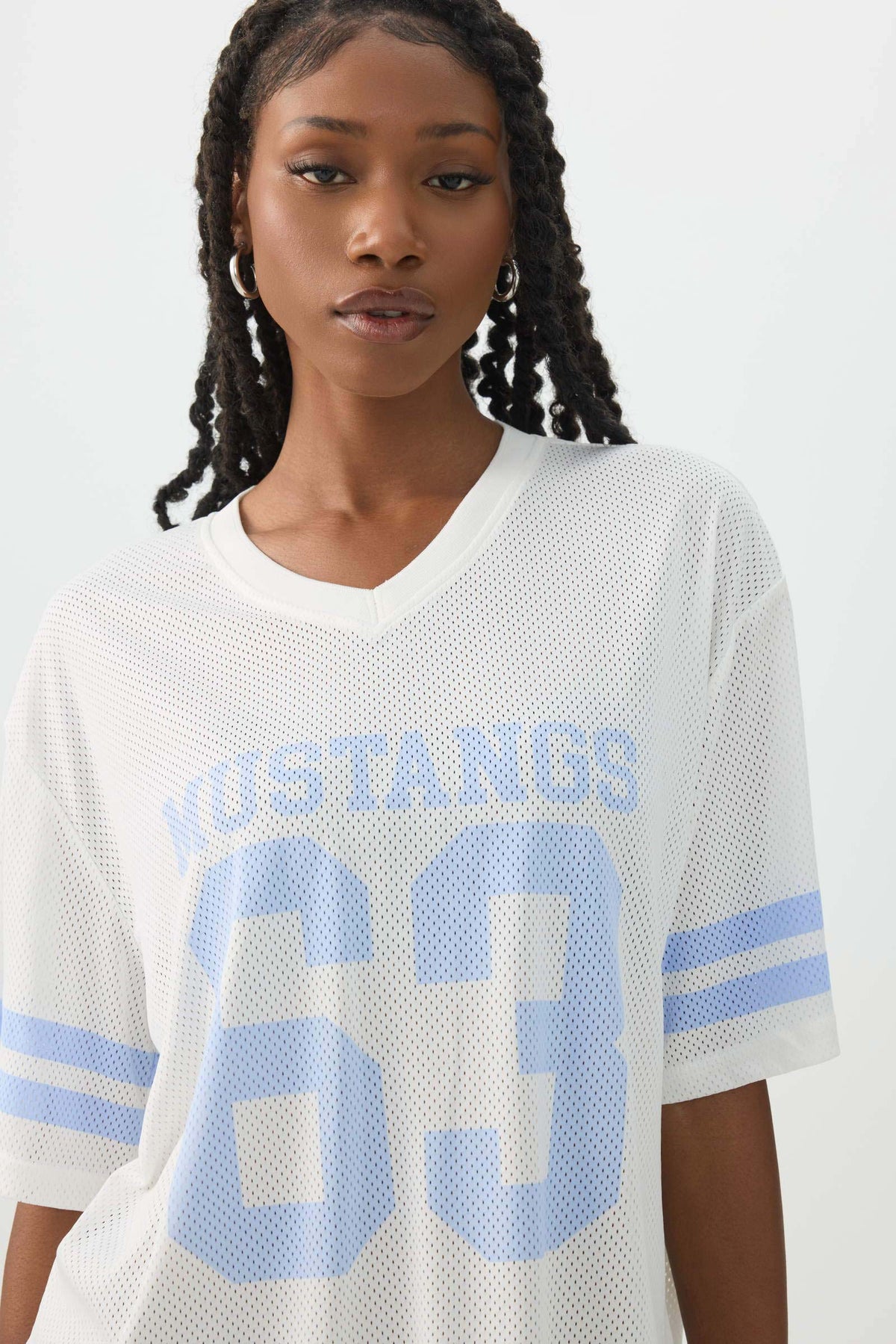 Mesh Football T-Shirt
