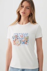 Fitted Graphic T-Shirt