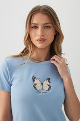 Fitted Graphic T-Shirt