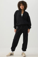 MADESOFTâ¢ Fleece Oversized Half Zip Sweatshirt