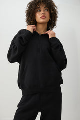 MADESOFTâ¢ Fleece Oversized Half Zip Sweatshirt