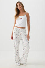 Embroidered PJ Tank Top