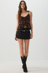 Micro Skort with Slit
