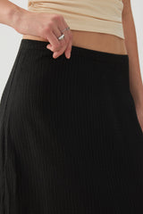 Straight Fit Maxi Skirt