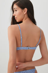 Ditsy Floral Knotted Bikini Top