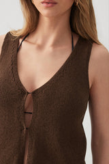 Short Sweater Vest