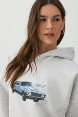 Washed Graphic Hoodie