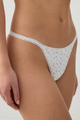 Everyday Pointelle Thong Panty
