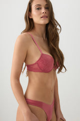 Luxe Satin Thong Panty