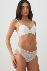 Luxe Lace Cheeky Panty with Bow