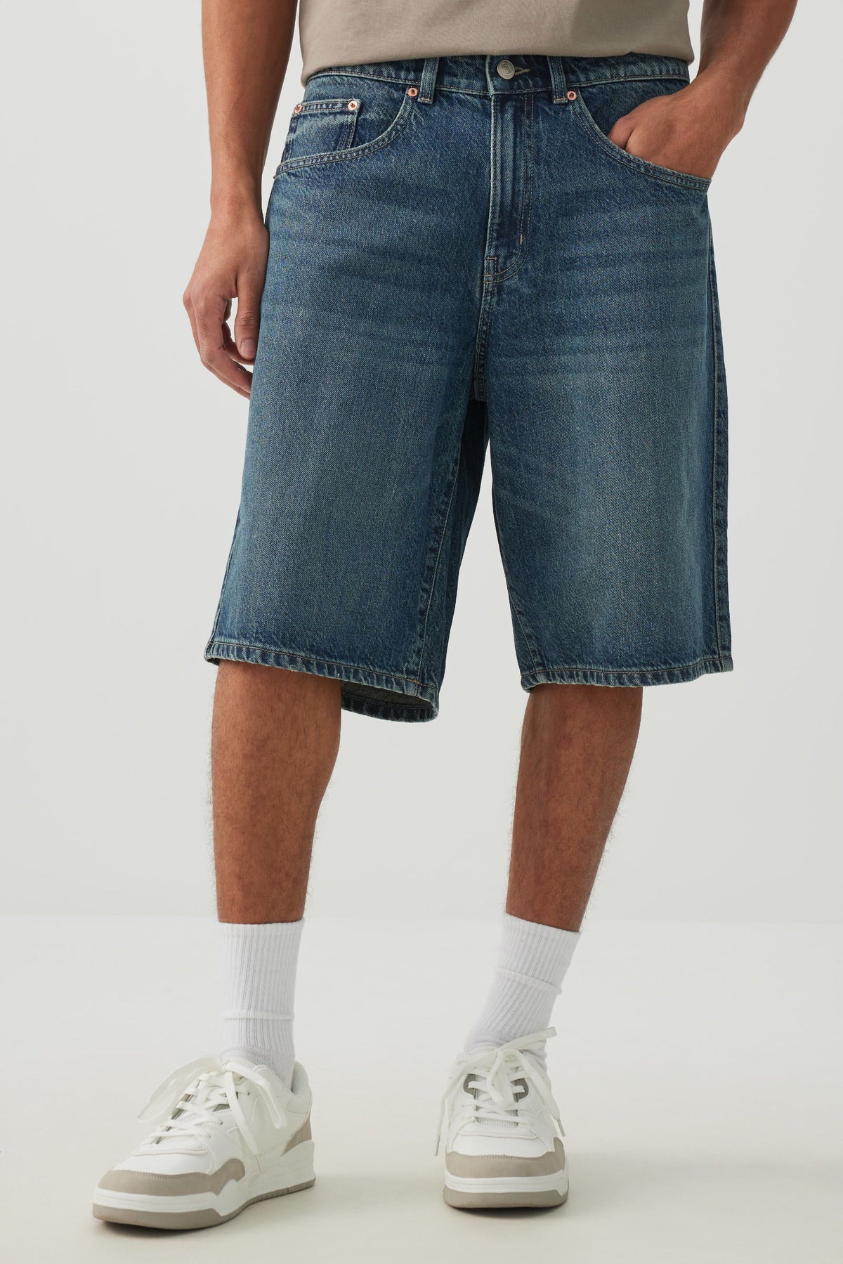 Baggy Denim Shorts