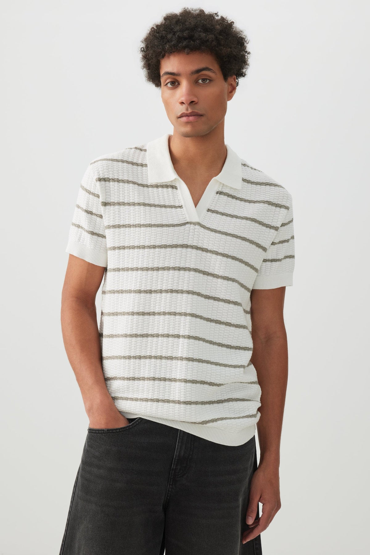 Knitted Polo Shirt