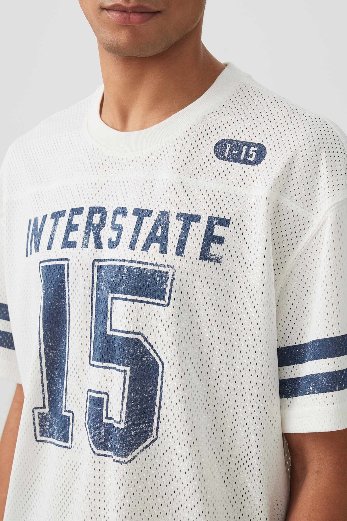 Boxy Mesh Sport Jersey