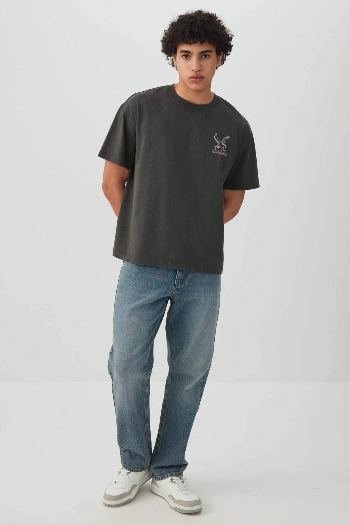 Stretch Straight Leg Jeans
