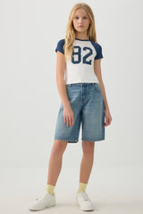 Elastic Waist Jorts
