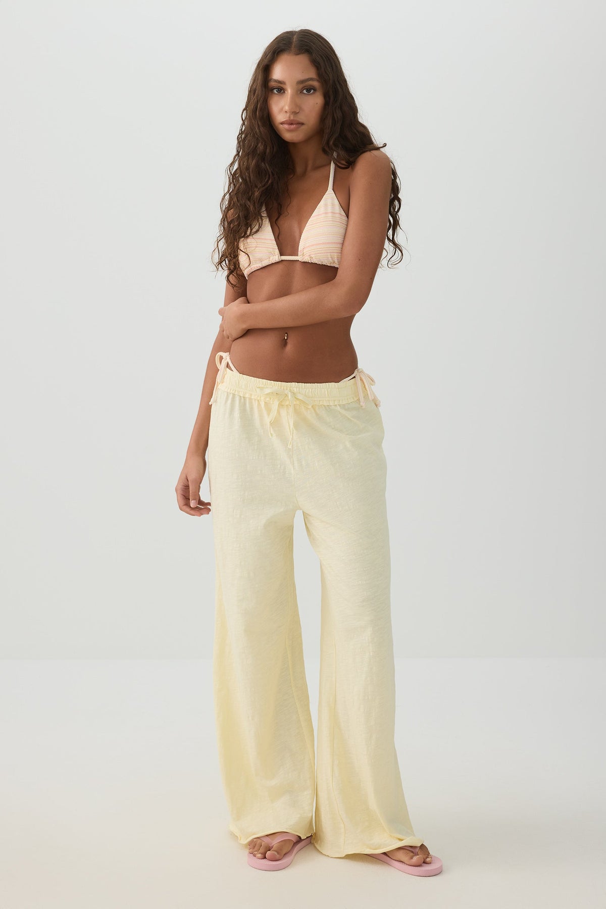 Jersey Wide Leg Pants