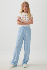 Striped Wide Leg Pants