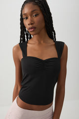 Tie Back Sweetheart Top
