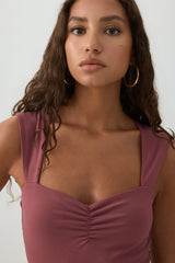 Mini Skater Dress with Integrated Shorts