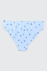 Printed Bikini Bottom