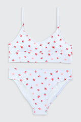 Printed Bikini Top