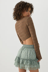 Crop Open Stitch Shrug