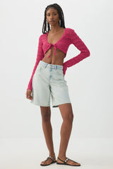 Crop Open Stitch Shrug