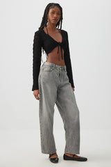 Crop Open Stitch Shrug