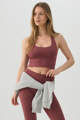 Basic Crop Halter Tank Top