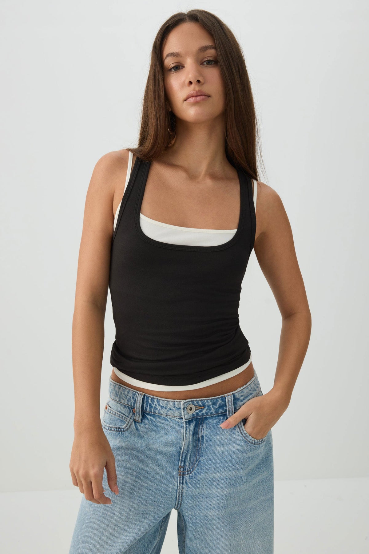 Basic Super Soft Racerback Tank Top