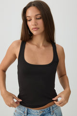 Basic Super Soft Racerback Tank Top