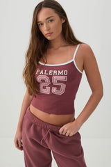 Contrast Binding Tank Top