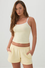 Contrast Binding Tank Top