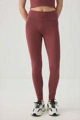 High Waisted Ribbed Leggings