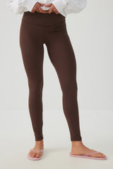 High Waisted Ribbed Leggings