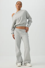 Off Shoulder Sweatshirt