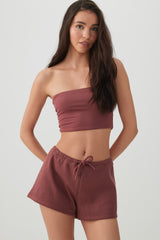 Mini Low Rise Sweatshorts
