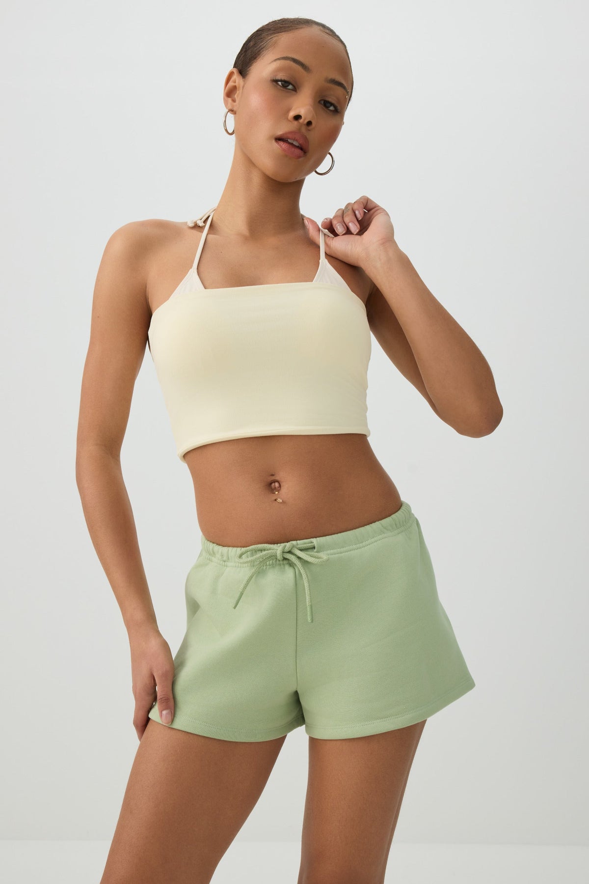 Mini Low Rise Sweatshorts