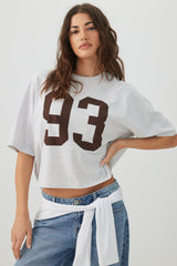 Dropped Shoulder Graphic T Shirt