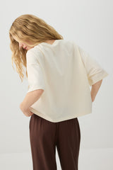 Dropped Shoulder Graphic T Shirt